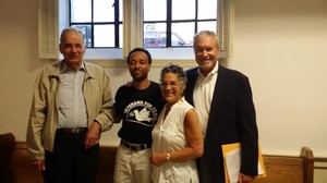 Ralph Nader, Michael T. McPhearson, Phyllis Bennis and Barry Ladendorf