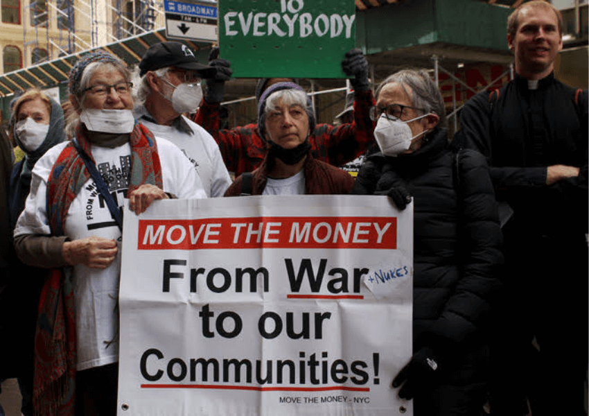 NYC demontrators