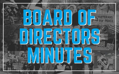 Board of Directors Meeting Minutes