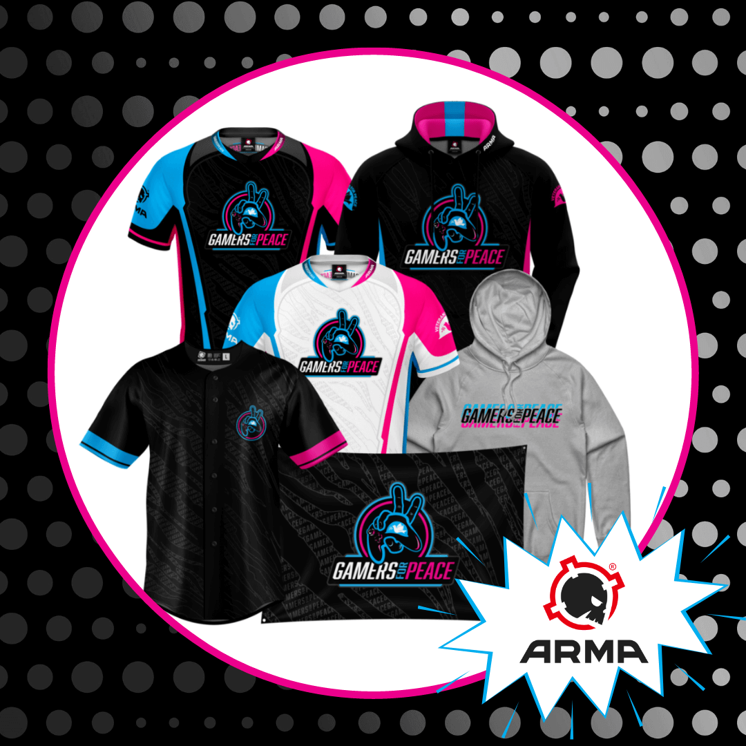 Gamers For Peace Gear in the ARMA Store