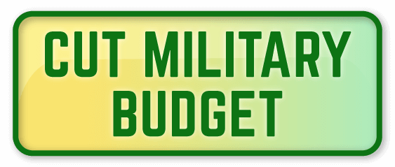 Cut Military Budget