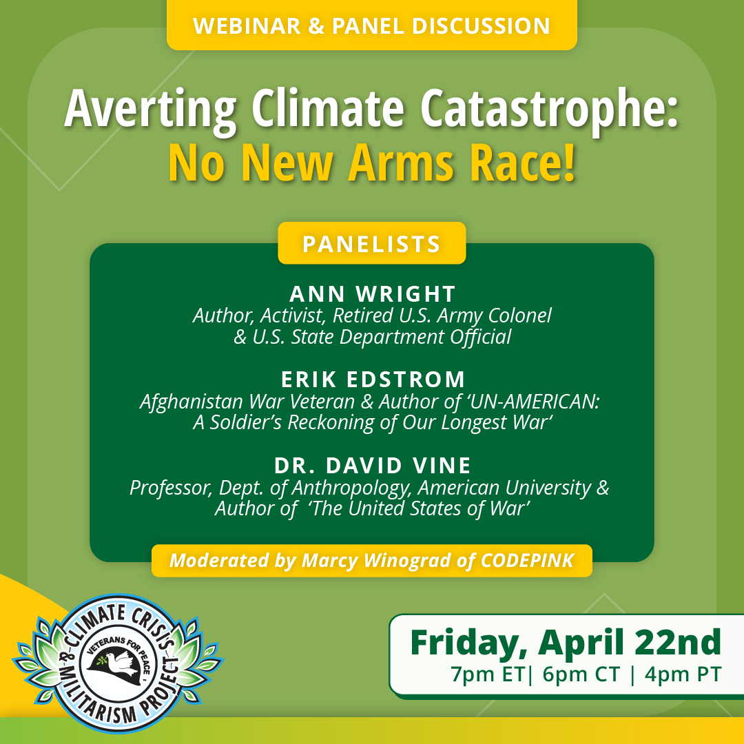 Registration for Earth Day Webinar