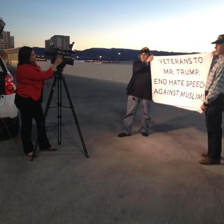 News Coverage in Las Vegas, NV Kathleen Hernedez/Veterans For Peace