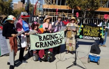 Raging Grannies Singing