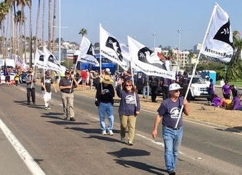 Chapter 91 Marching with VFP Flags
