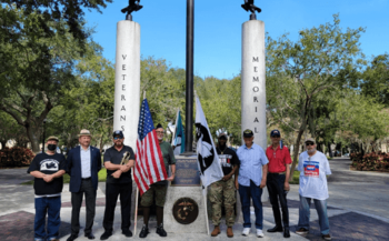 Image of Members in Florida at memorial