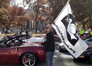 Chapter 61 Member Marching in Parade