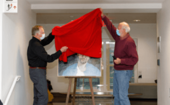 Unveiling of Daniel Hale Portrait