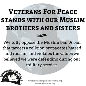 Read VFP's Statement on the Muslim Ban