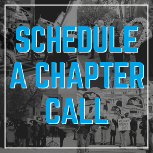 Schedule a call with VFP's membership coordinator to talk about local organizing.