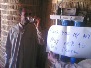 Clean water system in Iraq