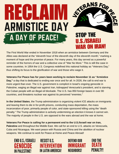 Armistice Day Poster